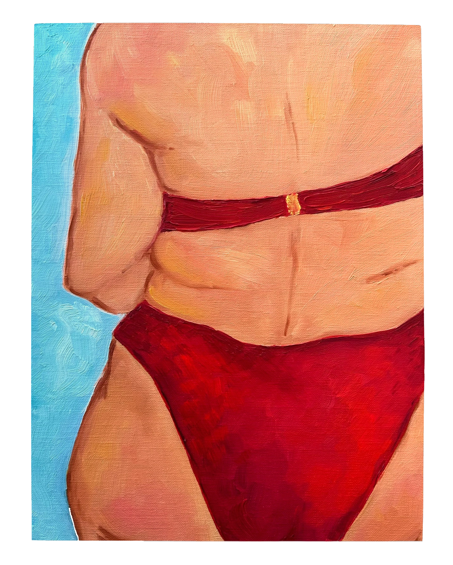 La Baigneuse au Maillot Rouge