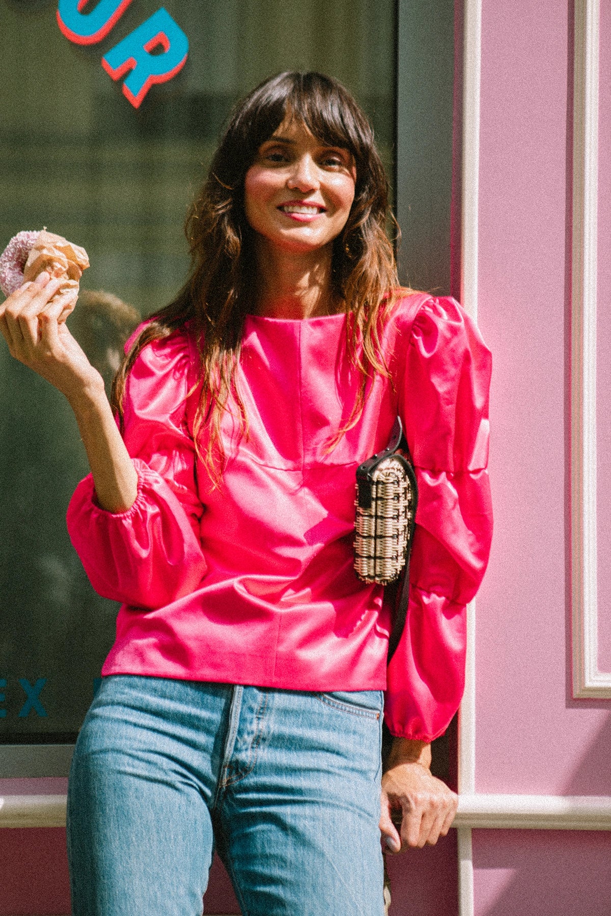 Carlos Fuchsia • The power blouse