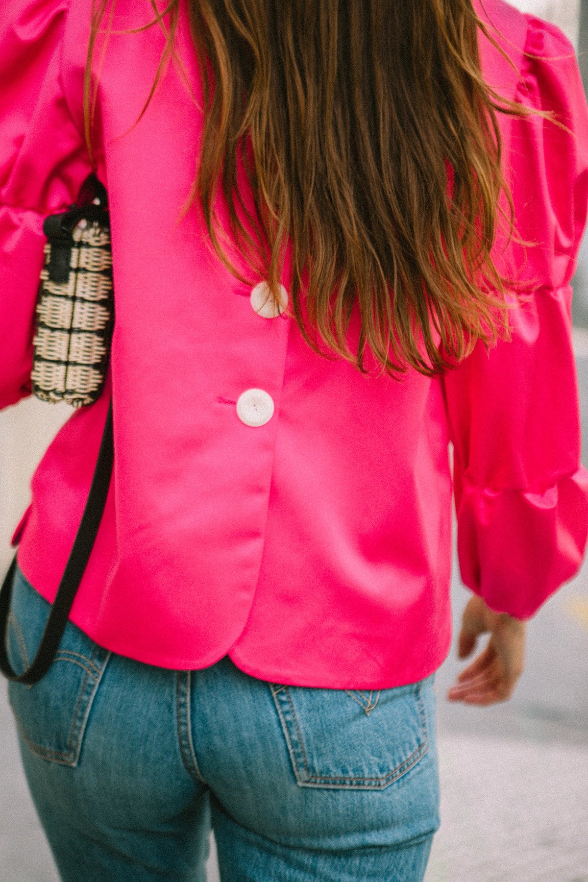 Carlos Fuchsia • The power blouse