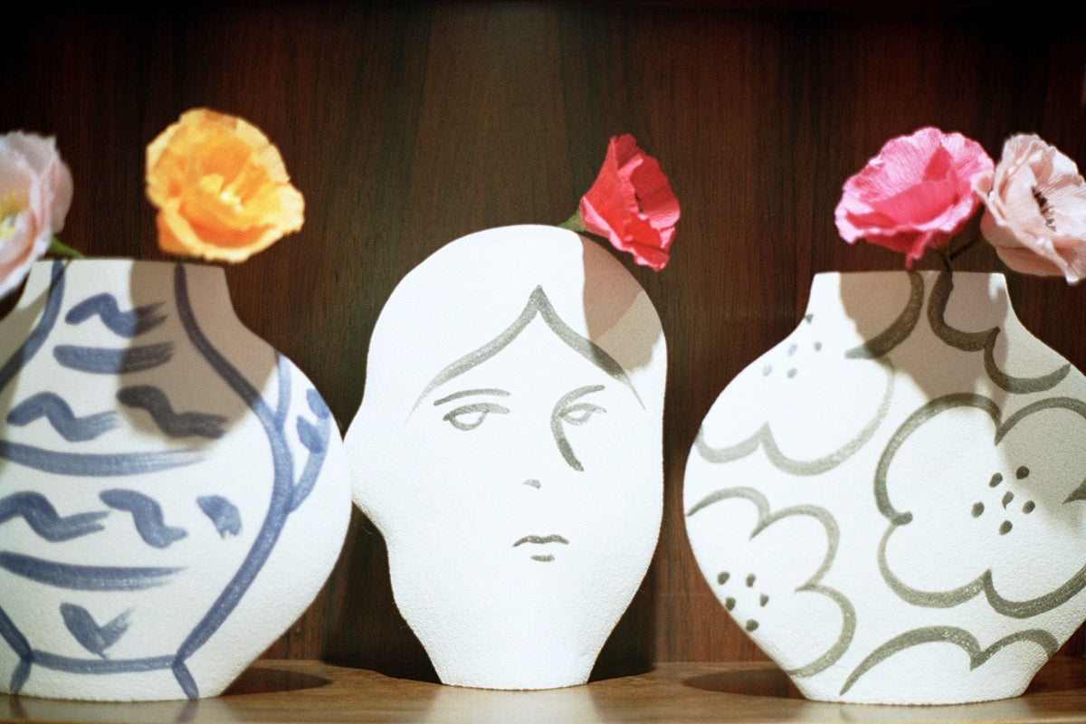 Camellia • Ceramic vase