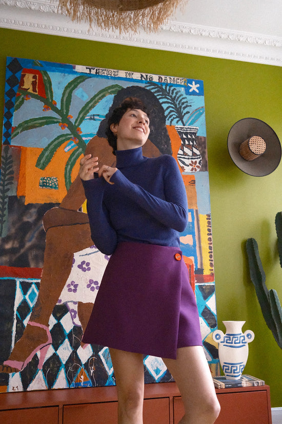 Carlotta Ultraviolet • The (very) cheeky skort