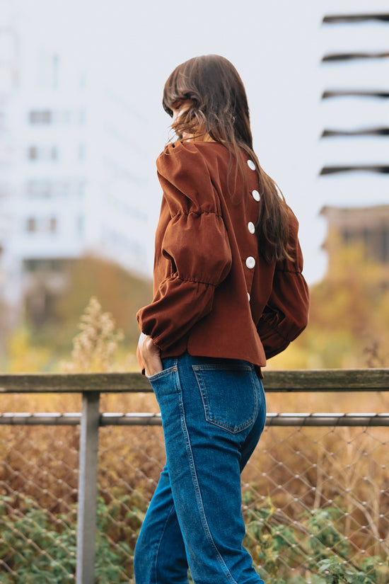 Carlos Velours • La power blouse