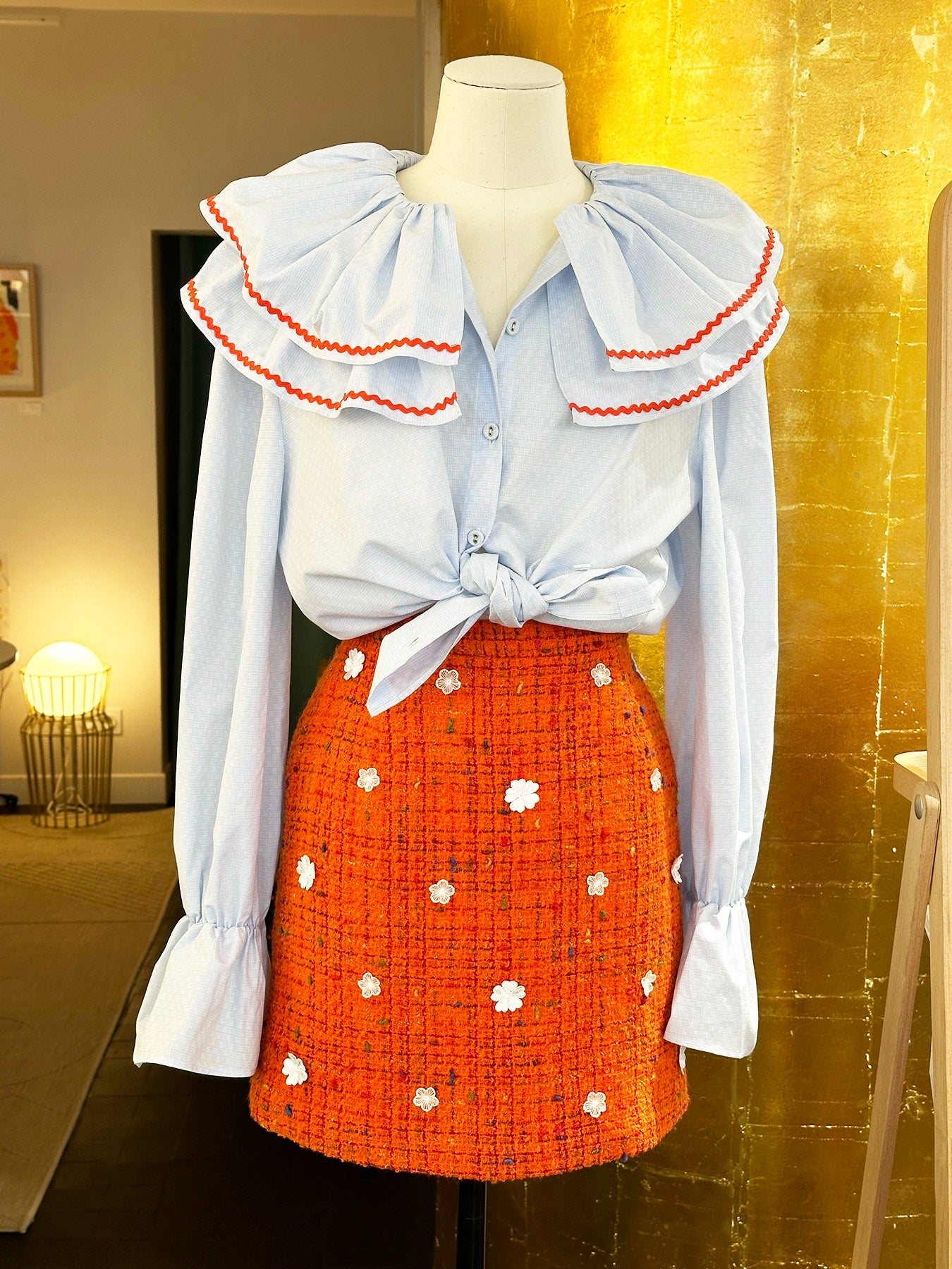 Jane Bleue • La chemise la plus espiègle de Paris