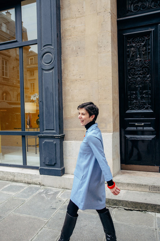 Jackie Blue • The Hot-Couture shirt-dress