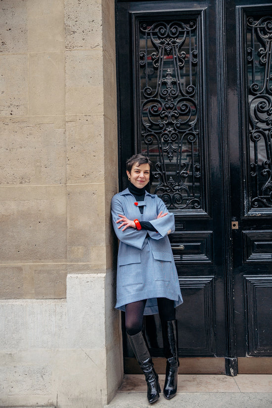 Jackie Blue • The Hot-Couture shirt-dress