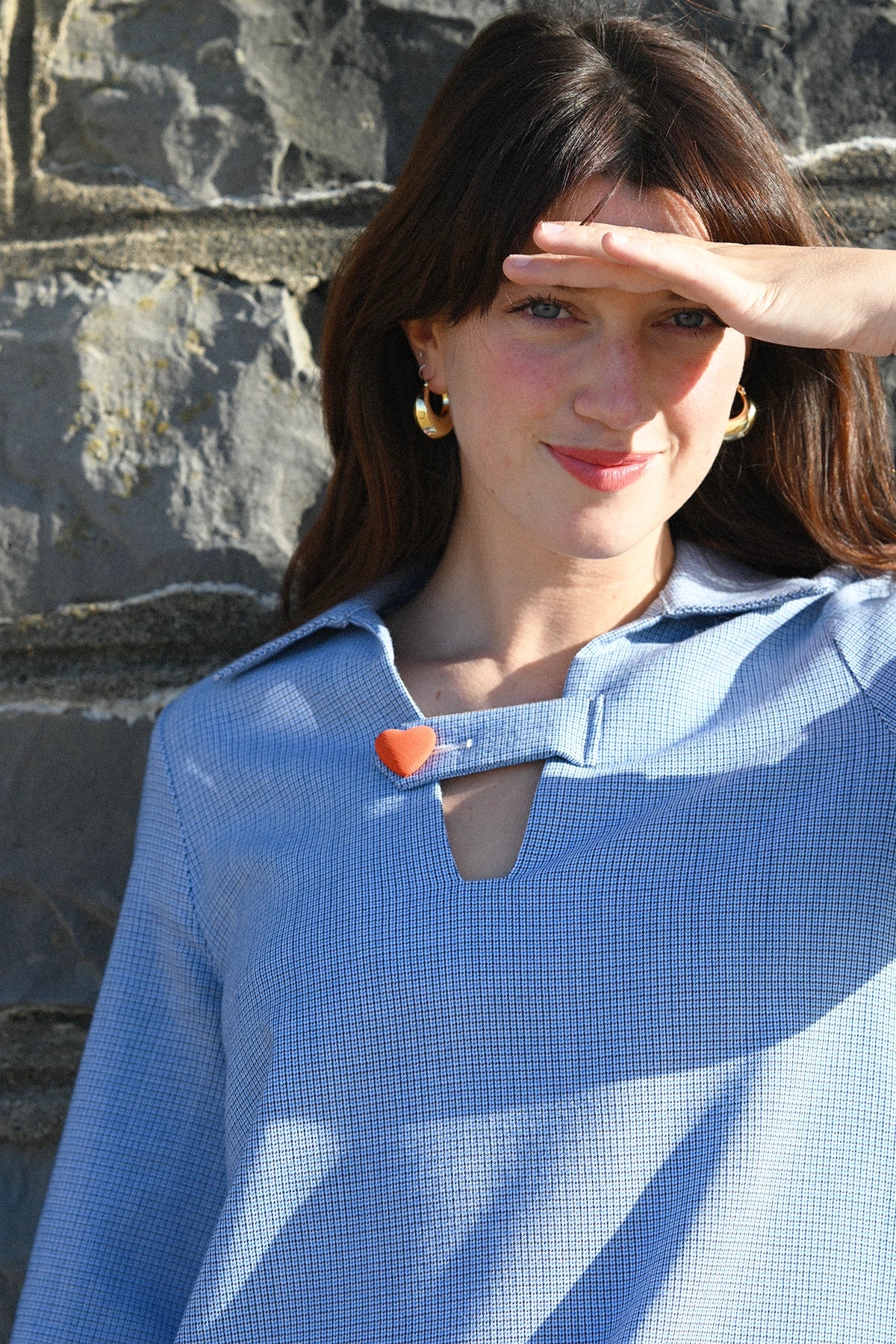 Jackie Blue • The Hot-Couture shirt-dress