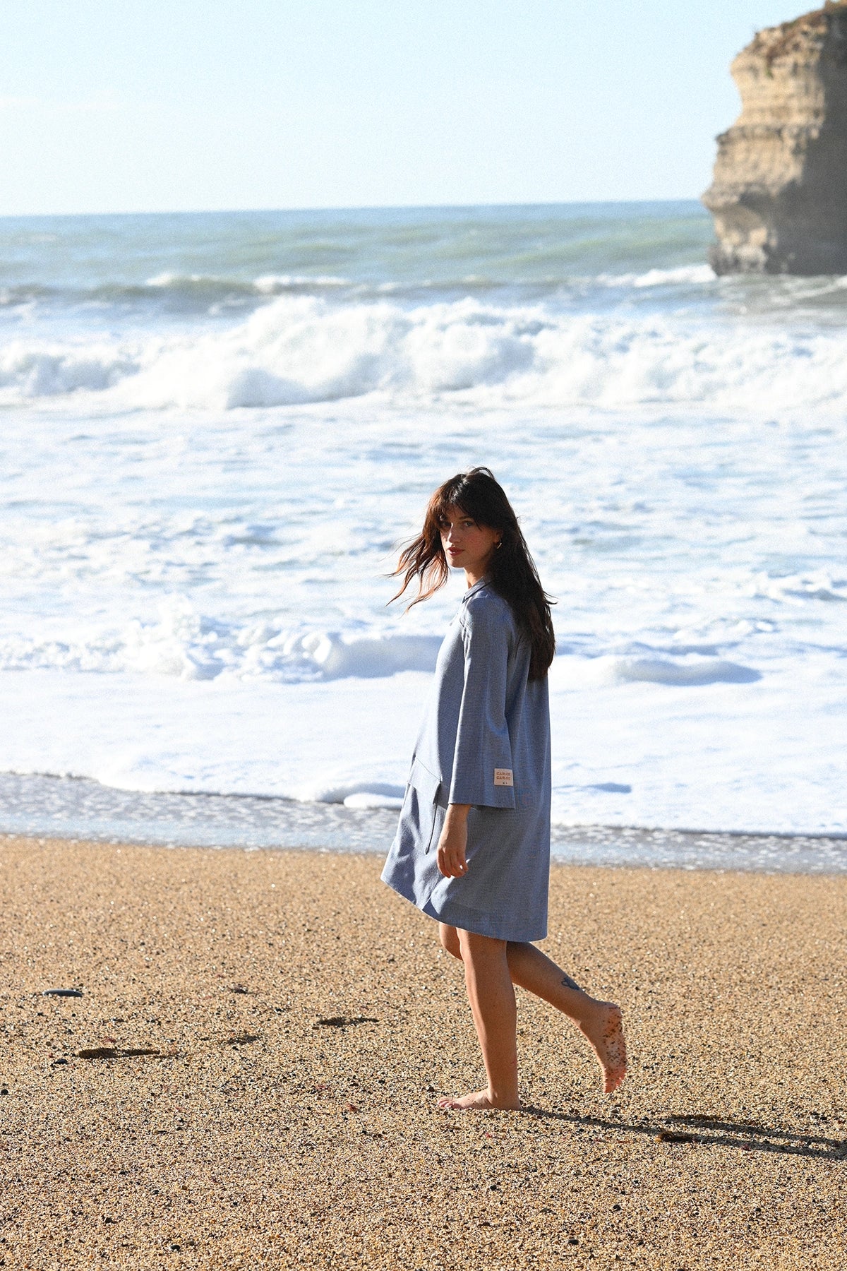 Jackie Blue • The Hot-Couture shirt-dress