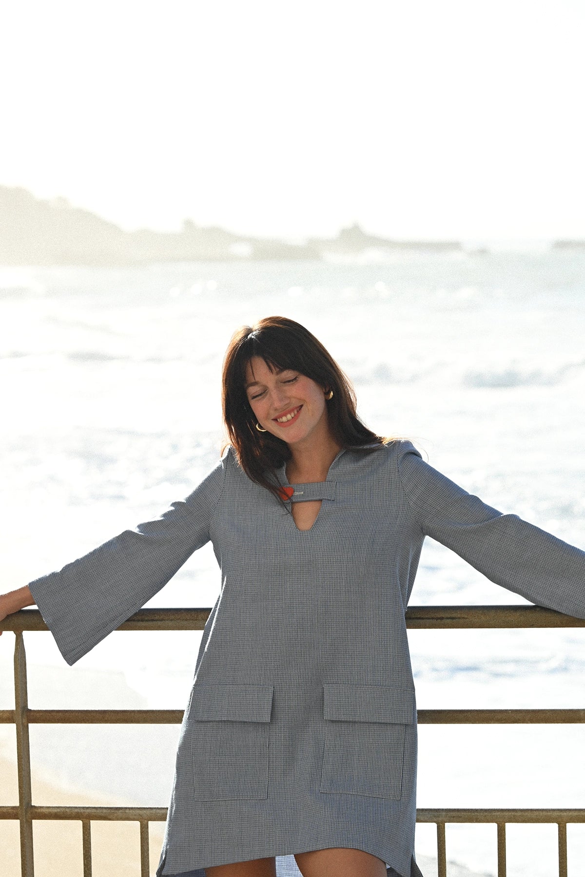 Jackie Blue • The Hot-Couture shirt-dress