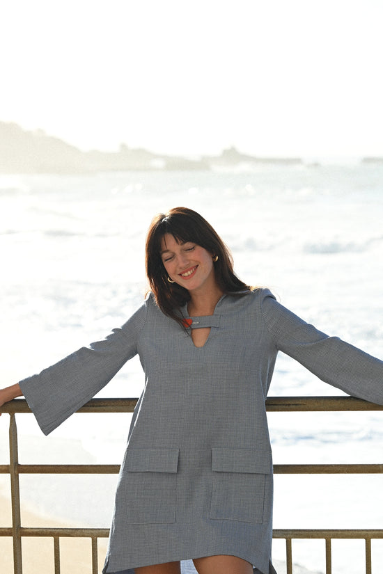 Jackie Blue • The Hot-Couture shirt-dress