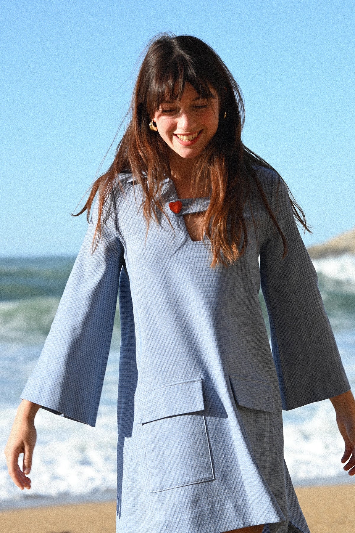 Jackie Blue • The Hot-Couture shirt-dress