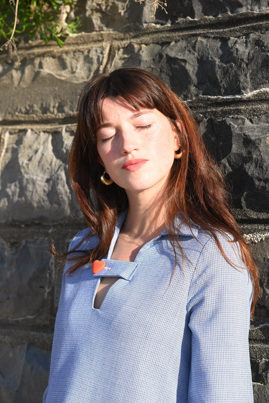 Jackie Blue • The Hot-Couture shirt-dress