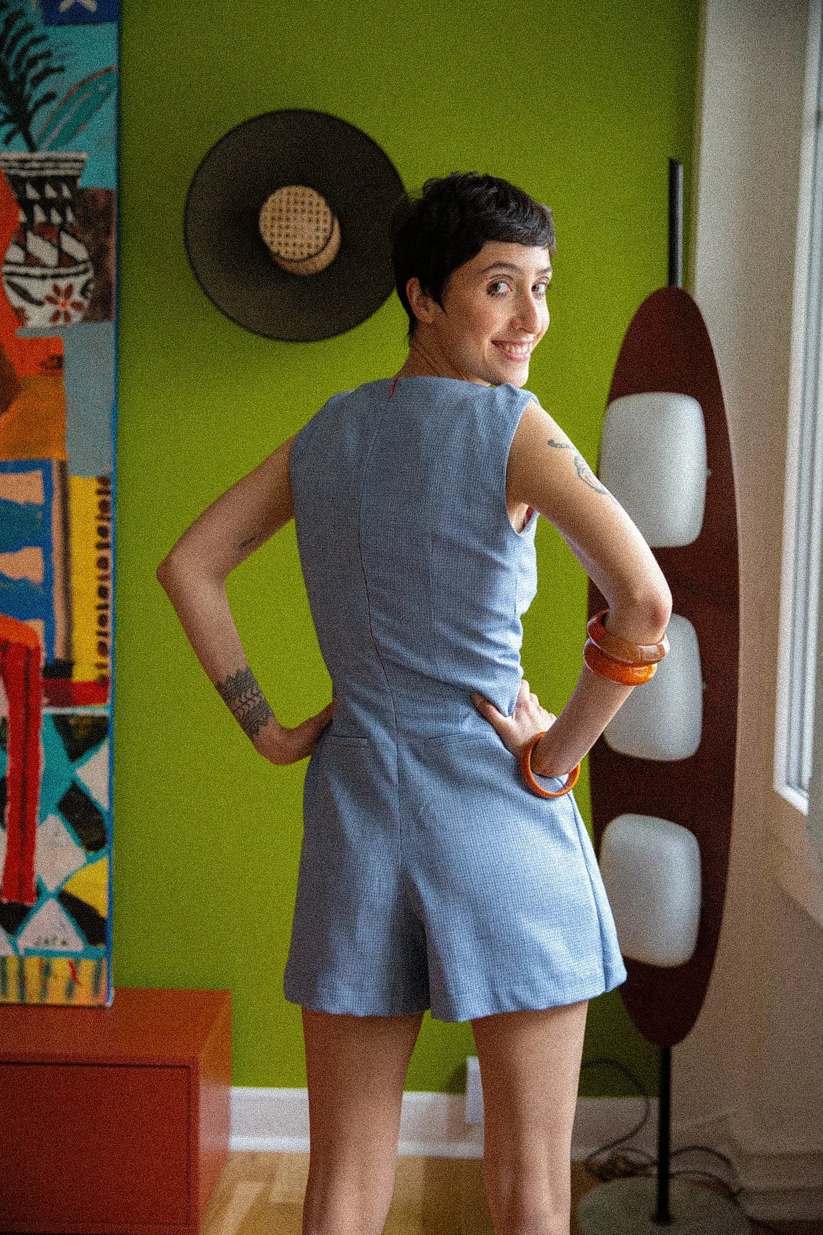 Carlotta Blue • The cheeky jumpsuit dress