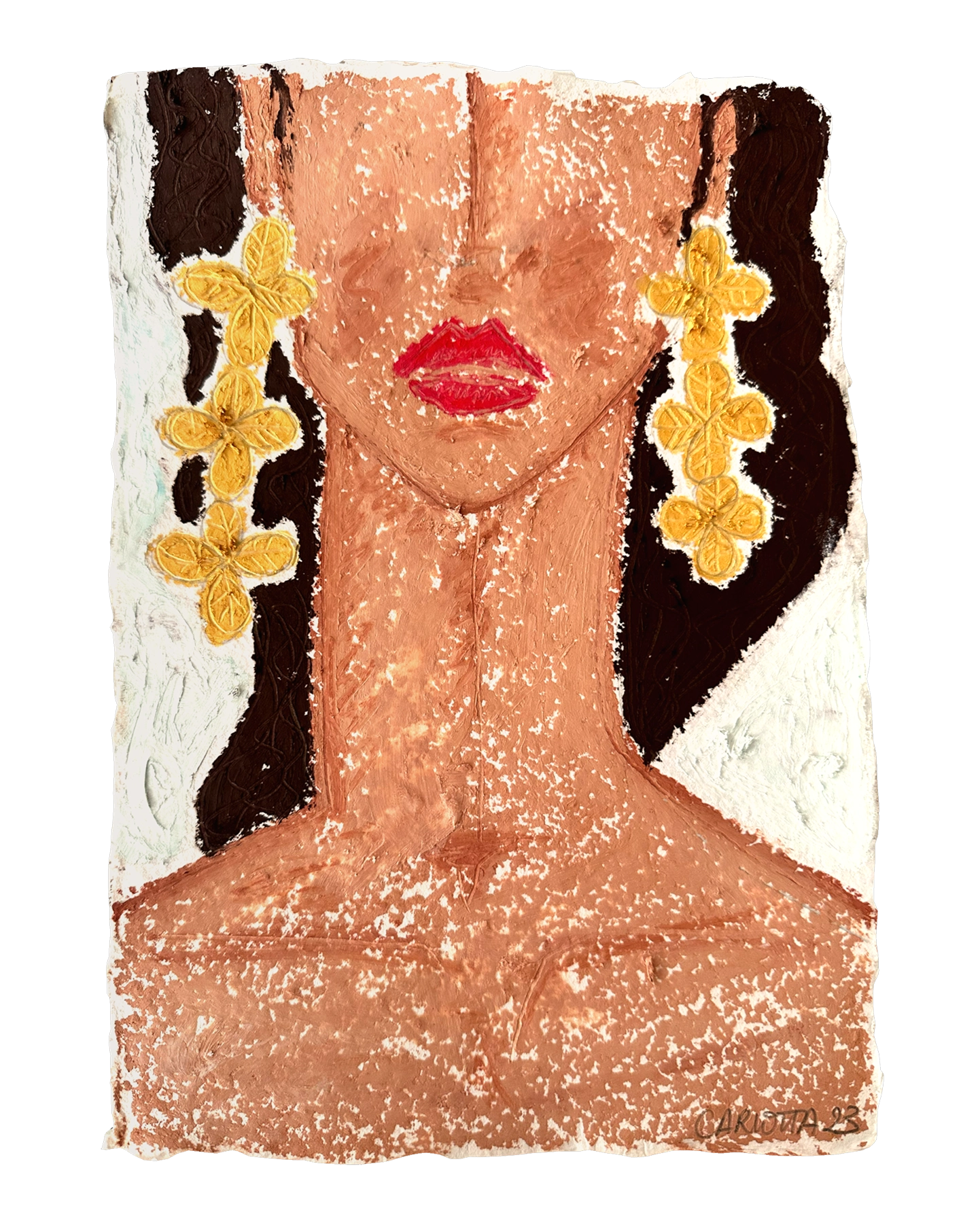 Femme Aux Boucles D'Oreilles, N°2