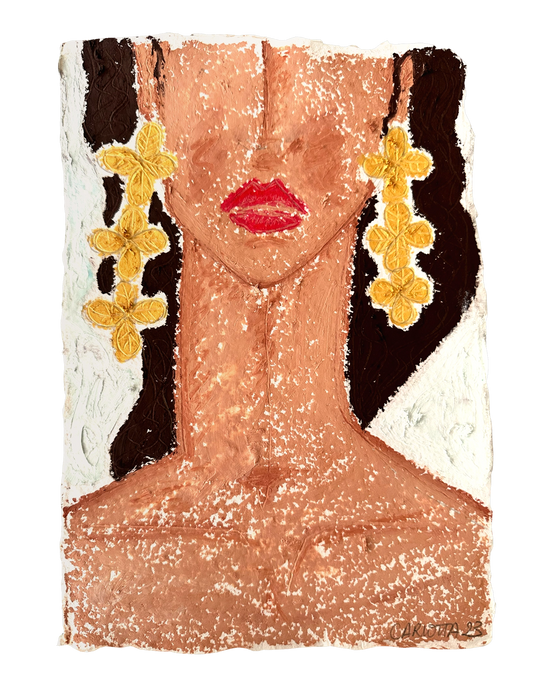 Femme Aux Boucles D'Oreilles, N°2