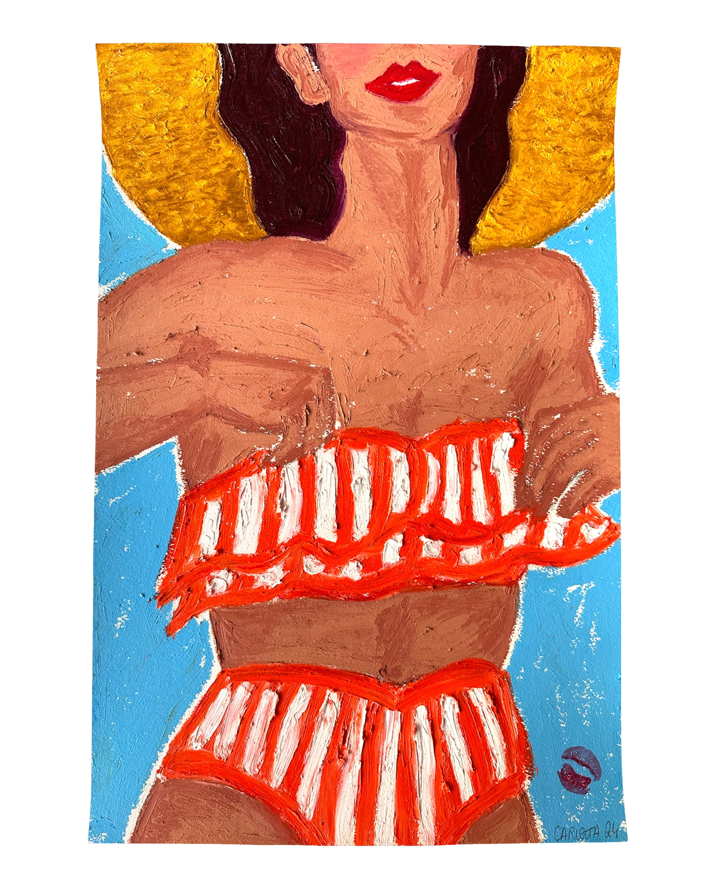 La Baigneuse À La Capeline