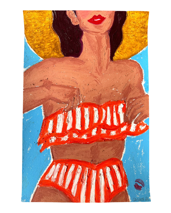 La Baigneuse À La Capeline