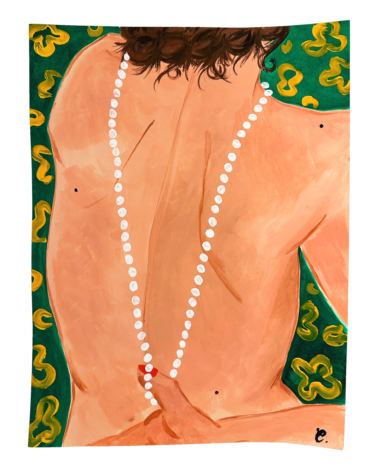 La Femme Au Collier de Perles II