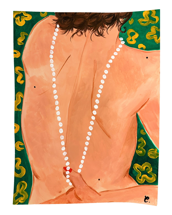 La Femme Au Collier de Perles II