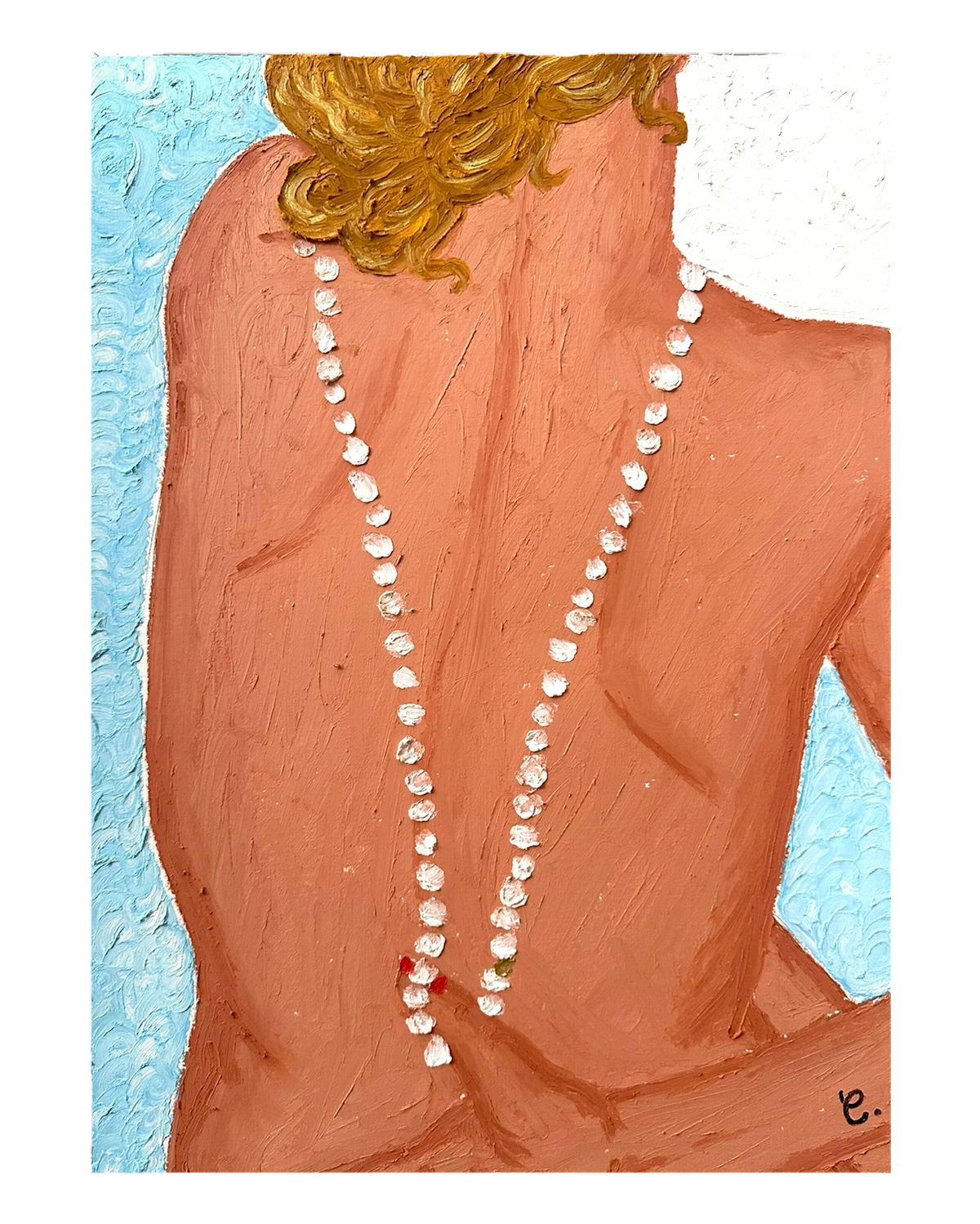 La Femme Au Collier De Perles